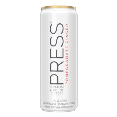 PRESS Premium Hard Seltzer Variety Pack All-Natural, Elevated Flavor Pairings, 4% ABV