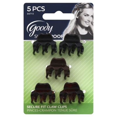 Goody Claw Clips, Secure Fit