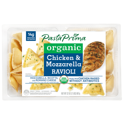 Pasta Prima Organic Chicken & Mozzarella Ravioli