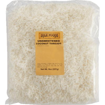 Unsweetened Coconut Threads