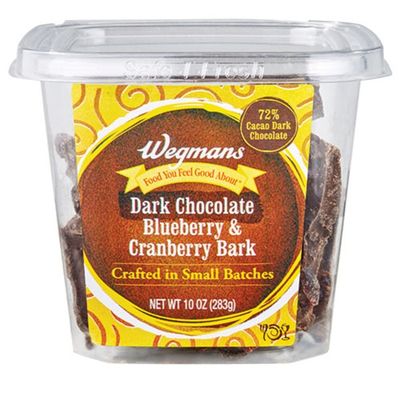 Wegmans Food You Feel Good About Dark Chocolate Blueberry & Cranberry Bark