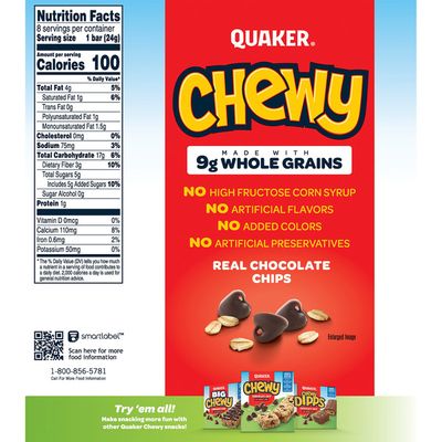 Quaker Granola Cereal Or Fruit Bars