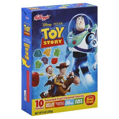 Kellogg's Fruit Flavored Snacks, Disney Pixar Toy Story, Assorted (8 Oz ...