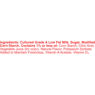 Yoplait Original Yogurt, Original Strawberry, Low Fat Yogurt