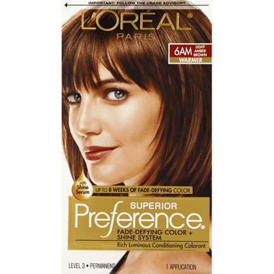 L'Oreal Superior Preference Fade-Defying Color + Shine System 6AM Light ...