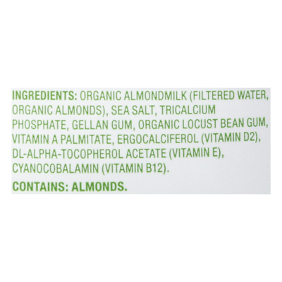 Simple Truth Organic Almondmilk, Unsweetened