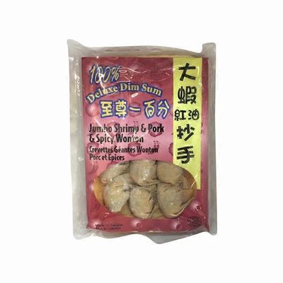 100 Percent 100% Jumbo Shrimp & Chili Oil Wonton