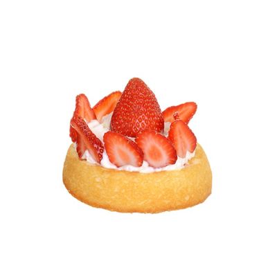 1/8 Strawberry Shortcake With Whipped Cream