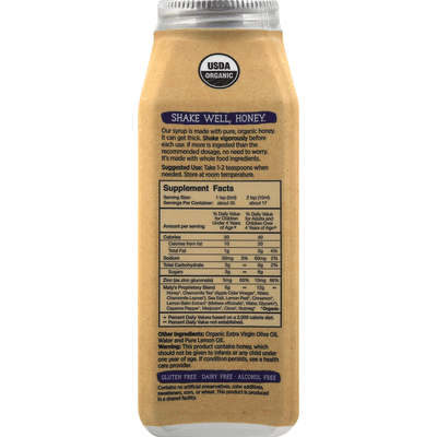 Maty's Cough Syrup, Organic, Goodnight, Children's