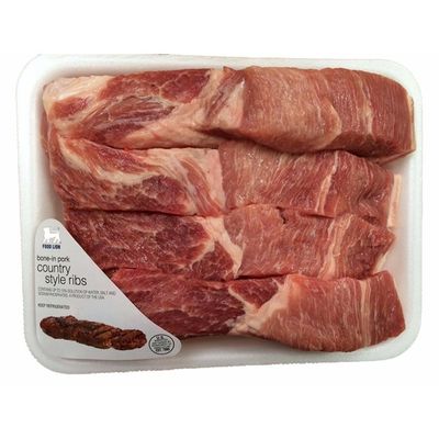 Food Lion Bone-In Pork Country Style Ribs