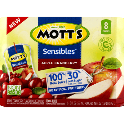 Mott's Sensibles Apple Cranberry Juice