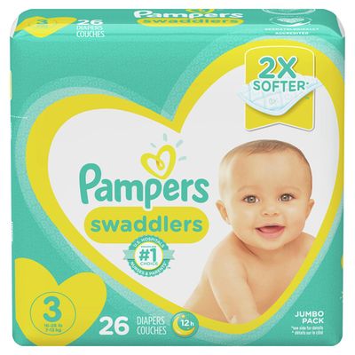 Pampers Swaddlers Diapers Size 3