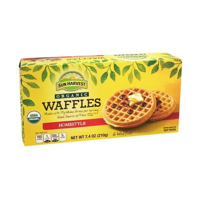 Sun Harvest Organic Homestyle Waffles