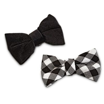 Bond Black Gingham Bowtie