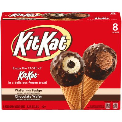 Kit Kat KITKAT Frozen Dairy Dessert Cone Variety Pack