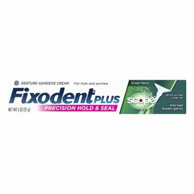 Fixodent Plus Scope Precision Hold & Seal Adhesive Cream