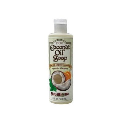 NutriBiotic Pure Coconut Oil Soap Peppermint & Bergamot