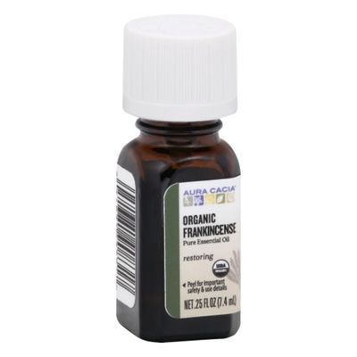 Aura Cacia Essential Oil, Pure, Organic, Frankincense