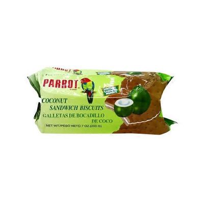 Parrot Coconut Sandwich Biscuits