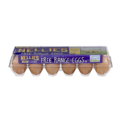 Nellies Eggs, Brown, Free Range, Large, Grade A