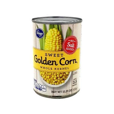 Kroger Whole Kernel Sweet Golden Corn