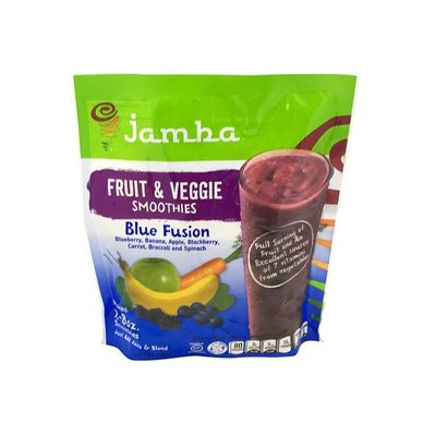Jamba Juice Fruit & Veggie Smoothies, Blue Fusion