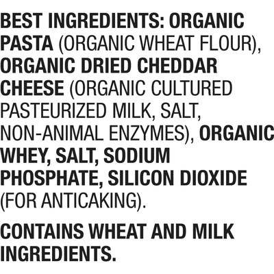 Annie's Organic Shells & White Cheddar Macaroni and Cheese