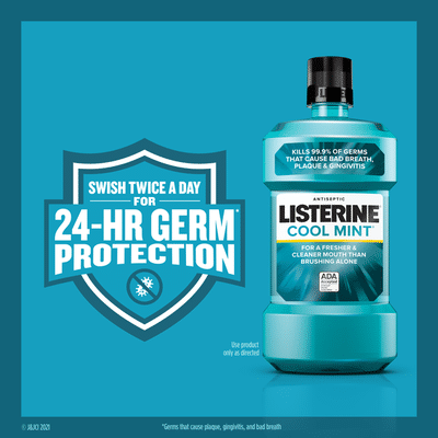 Listerine Cool Mint Antiseptic Mouthwash