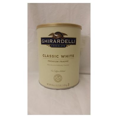Ghirardelli White Chocolate Frappe