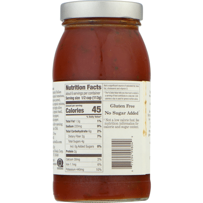 Organico Bello Pasta Sauce, Organic, Kale Tomato Basil