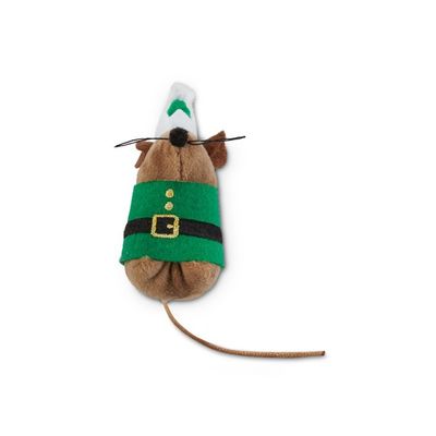 Holiday Santa & Elf Mice Cat Toy Pack