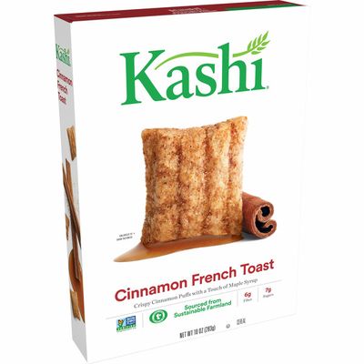 Kellogg's Kashi Breakfast Cereal, Vegan, Fiber Cereal, Cinnamon French Toast
