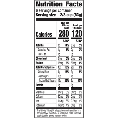 Cascadian Farm Organic Fruit and Nut Granola, Whole Grain Oats