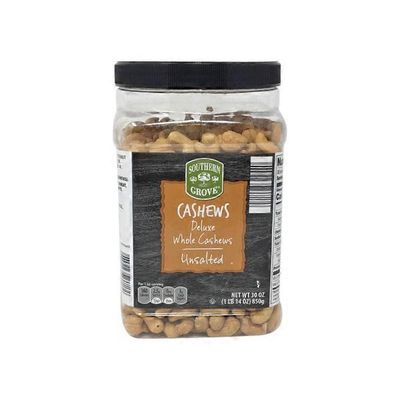 Specially Selected Deluxe Whole Unsalted Cashews