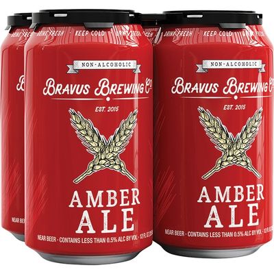 Bravus Brewing Company Non Alcoholic Amber Ale