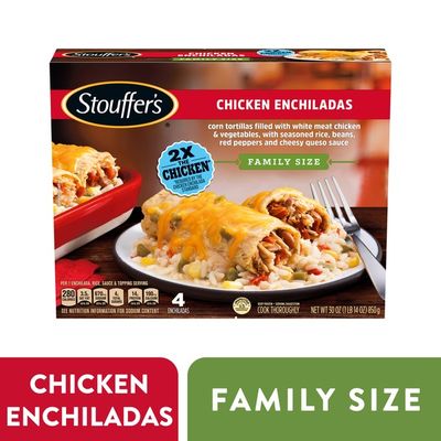 Stouffer's Family Size Chicken Enchiladas Frozen Meal