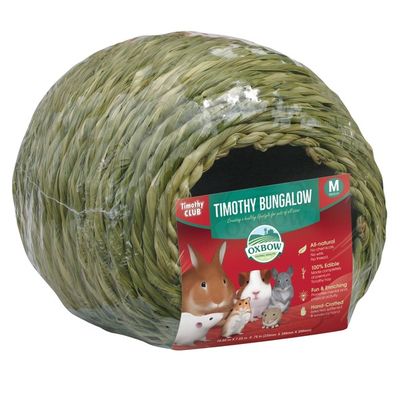 Oxbow Medium Timothy Club Bungalow for Pets