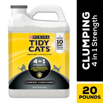 Purina Tidy Cats Clumping Cat Litter, Strength Multi Cat Litter
