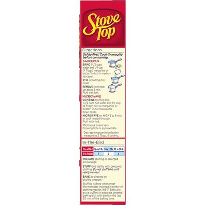 Kraft Stove Top Stuffing Mix For Chicken 6 Oz Instacart