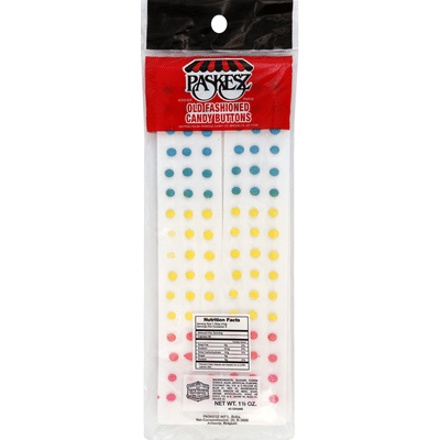 Paskesz Old Fashioned Candy Buttons