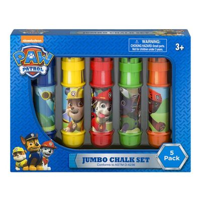 Nickelodeon Nickelodean Paw Patrol Jumbo Chalk Set - 5 PK