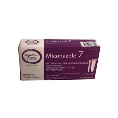 Signature Care Miconazole 7 Vaginal Antifungal