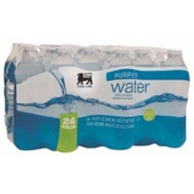 Food Lion Water, Purified, 24 Pack