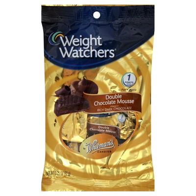 Weight Watchers Candies, Double Chocolate Mousse, Covered in Rich Dark Chocolate