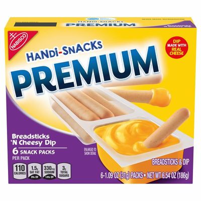 Handi-Snacks Premium Breadsticks 'n Cheese Dip