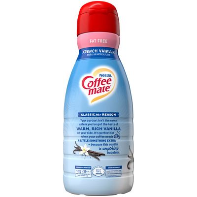 Coffee mate French Vanilla Fat Free Liquid Coffee Creamer