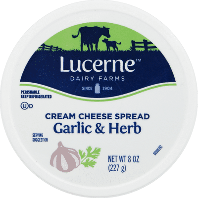Lucerne Cream Cheese Spread, Garlic & Herb