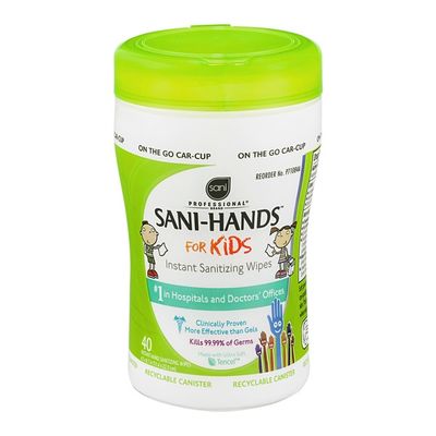 Sani Professional Sani Hands For Kids Instant Sanitizing Wipes 40 Ct 40 Ct Instacart