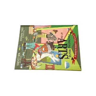 Gibbs Smith Little Leonardo's Fascinating World of the Arts Hardcover