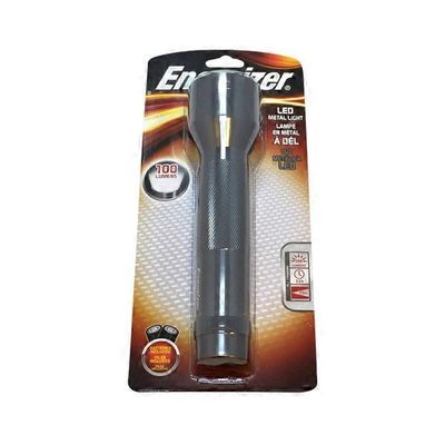 Energizer Metal LED Flashlight with Batteries